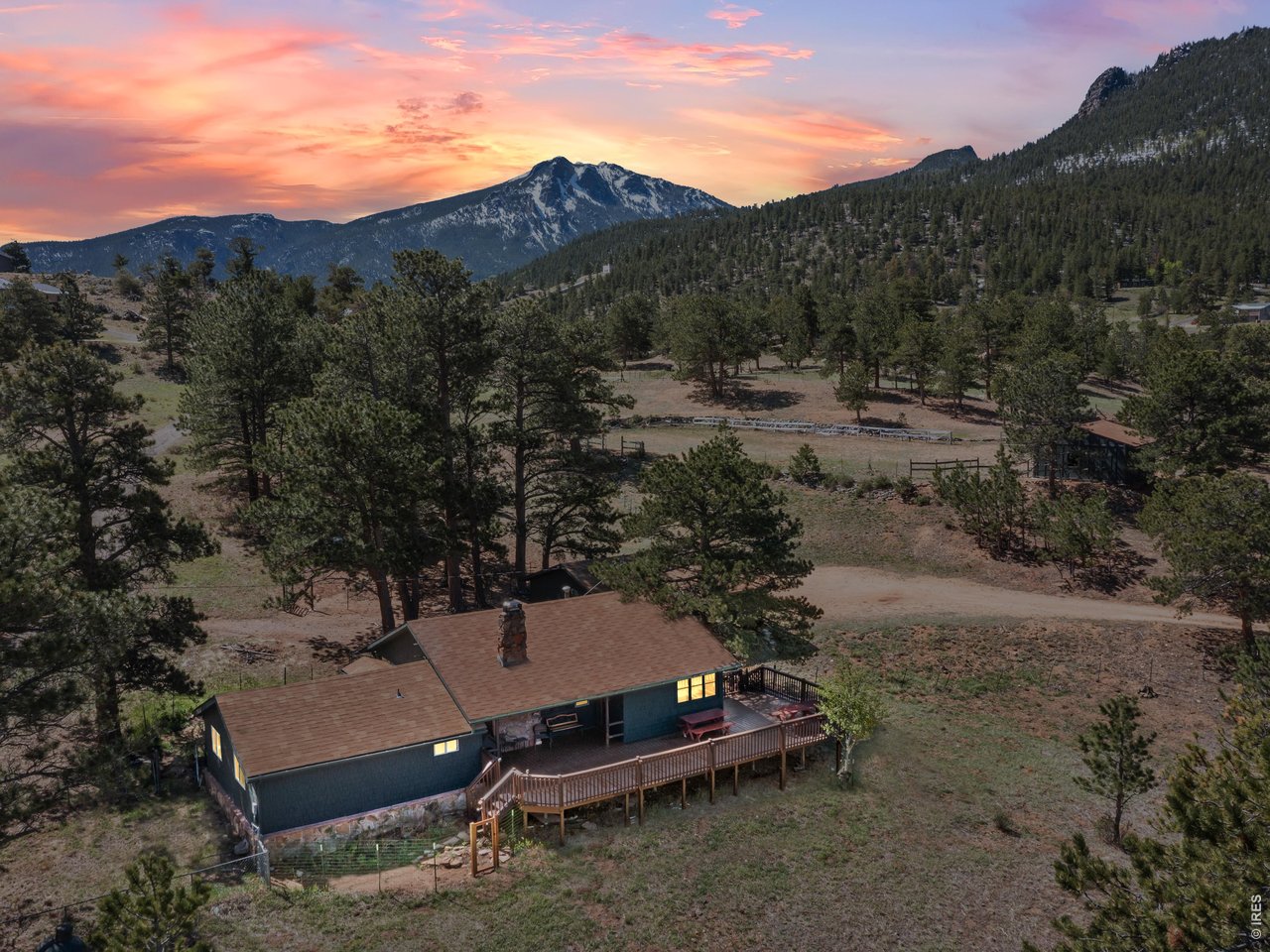 Property Photo 8 Enhanced sunrise shot over Twin Sisters
