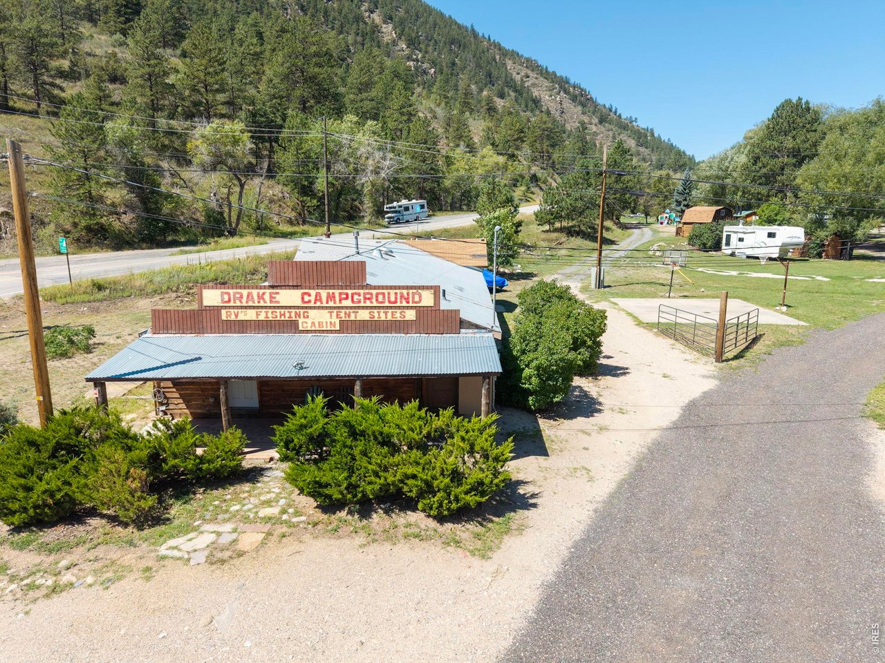 Property Photo 5 Drake Campground entrance and established campground grounds