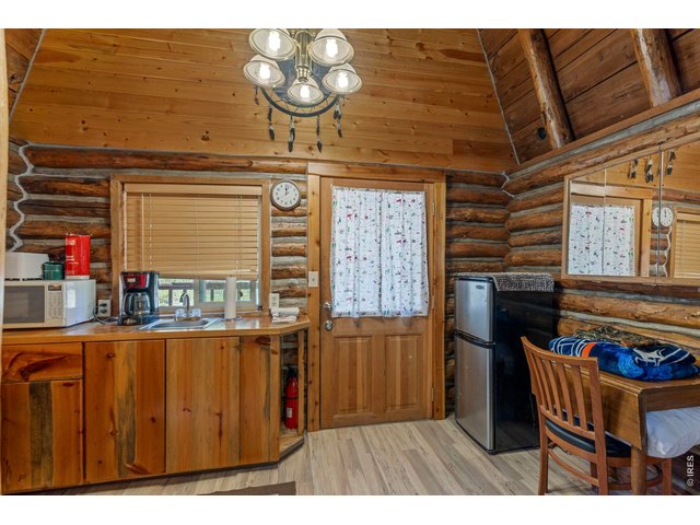 Property Photo 19 Small Cabin interior with kitchenette