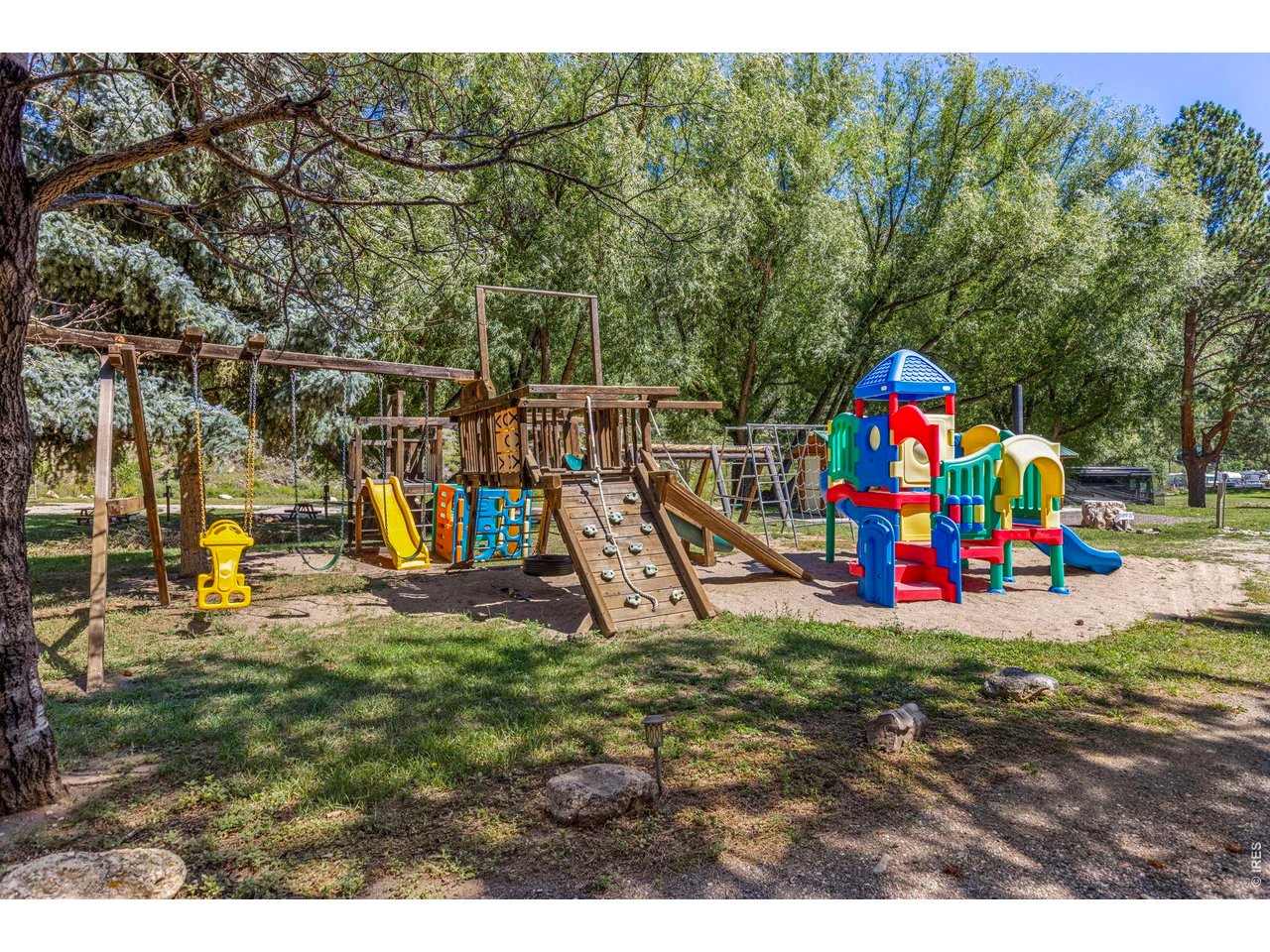Property Photo 22 Playground area among the campground's mature trees