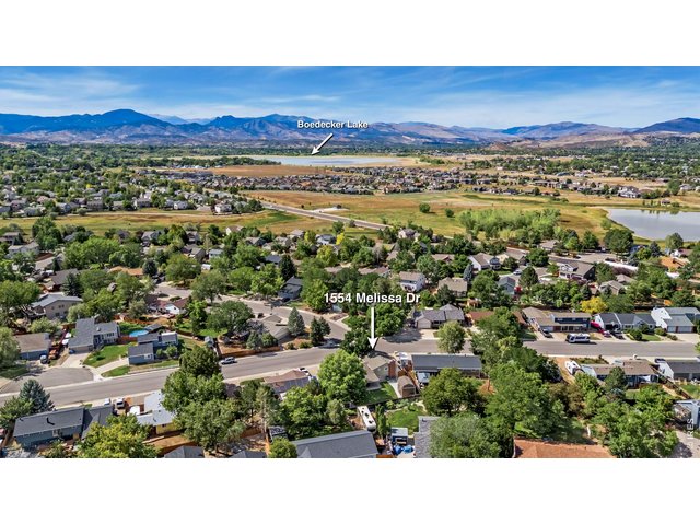 Property Photo 43 Aerial view of home and proximity to Boedecker Lake