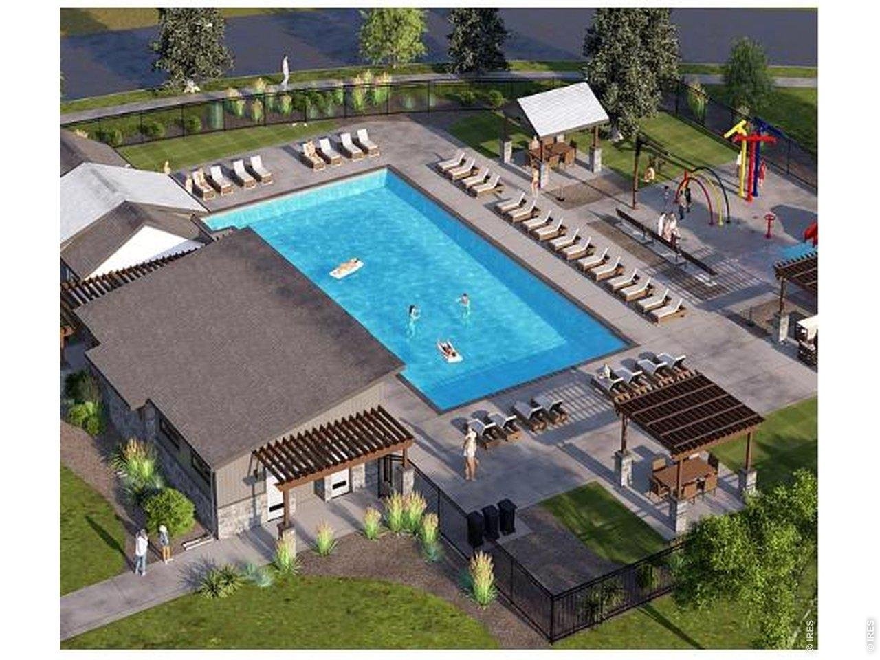 Property Photo 7 Full render with Clubhouse on the left side!