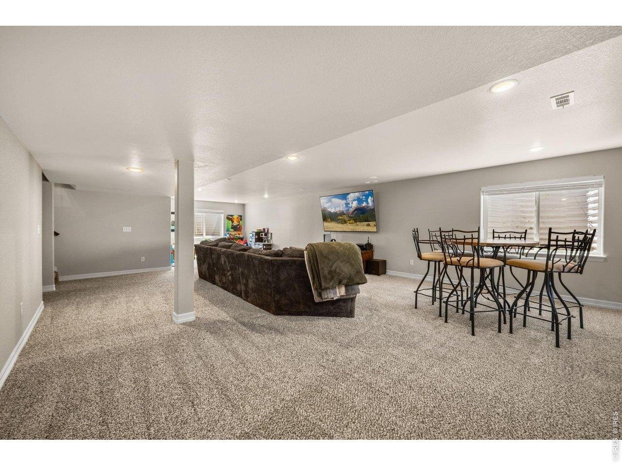 Property Photo 30 Lots of room to play or entertain in the basement family room