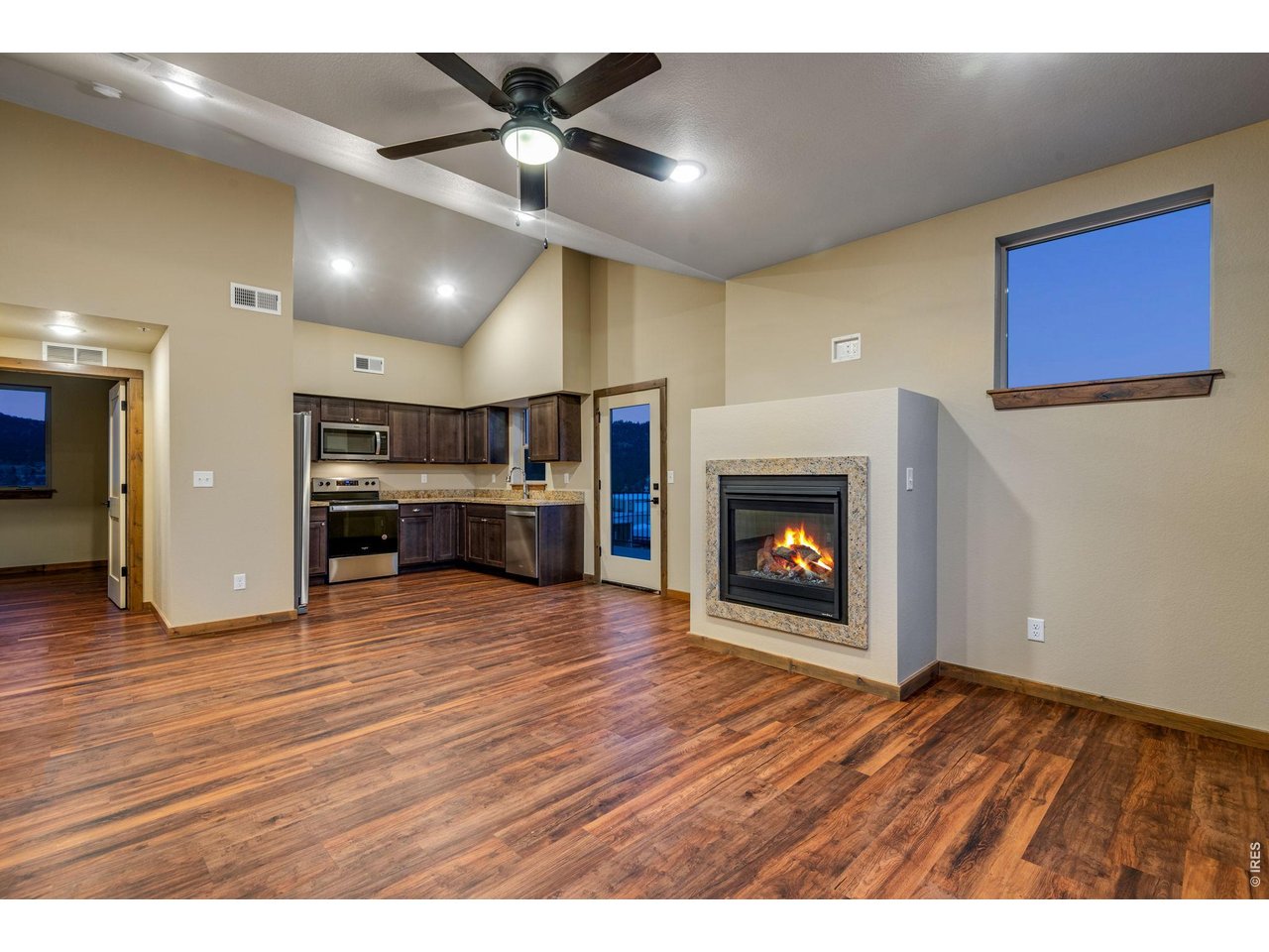 Property Photo 3 Cozy gas fireplace.