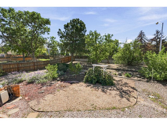 Property Photo 45 Expansive backyard features a Trex deck, patio, fruit trees, and grapevines, providing plenty of room for outdoor enjoyment and gardening