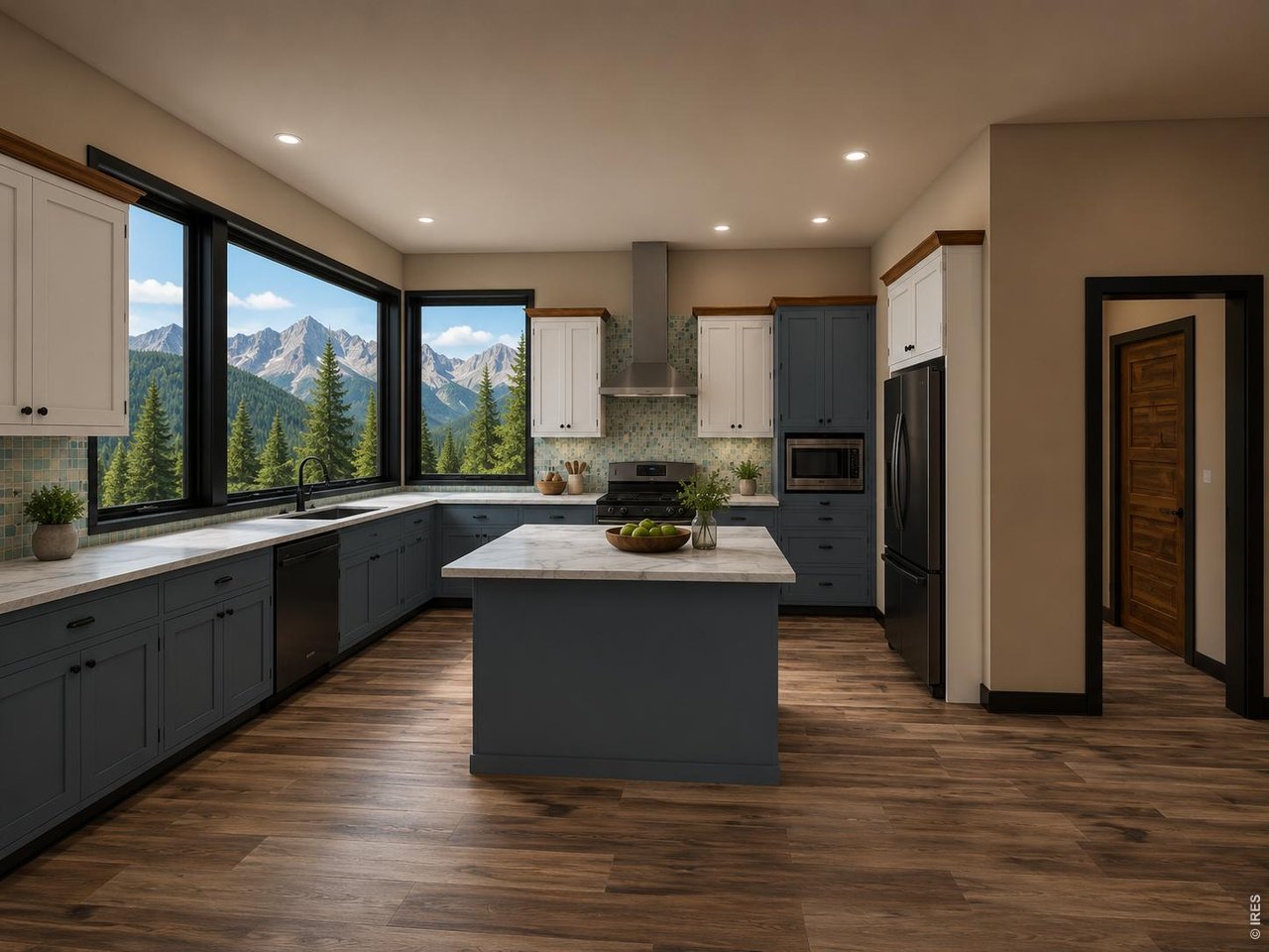 Property Photo 6 Custom designed kitchen, AI rendering
