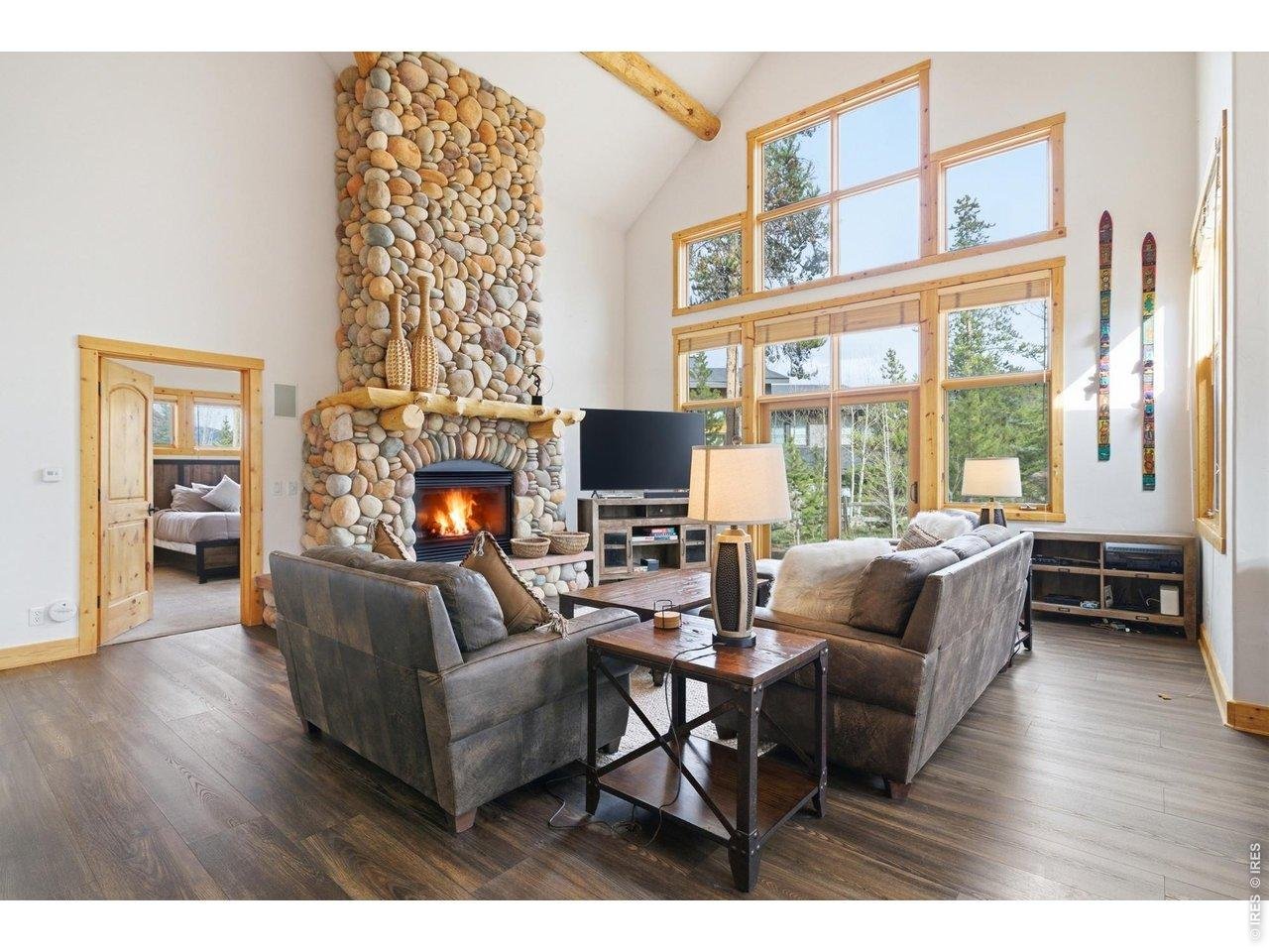 Property Photo 15 The great room-where mountain views and cozy evenings come together