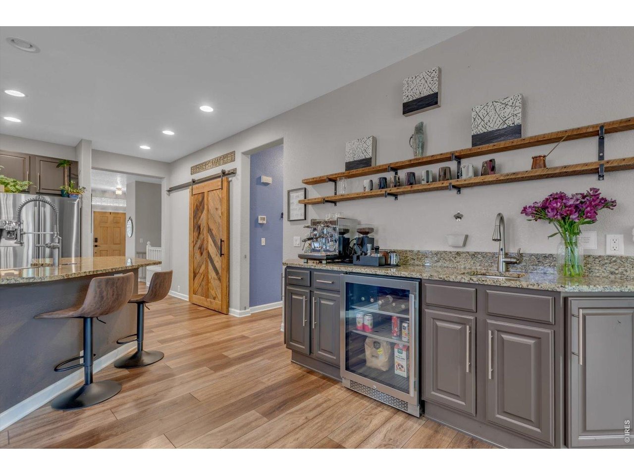 Property Photo 13 wine fridge and wet coffee bar (or chef's sink)