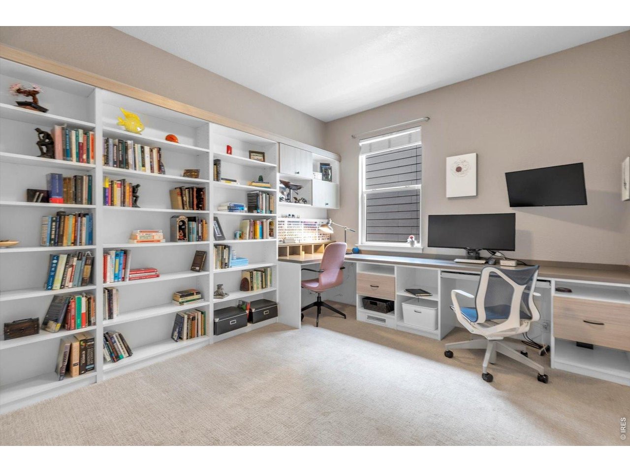 Property Photo 30 custom office (bedroom 3, main level)