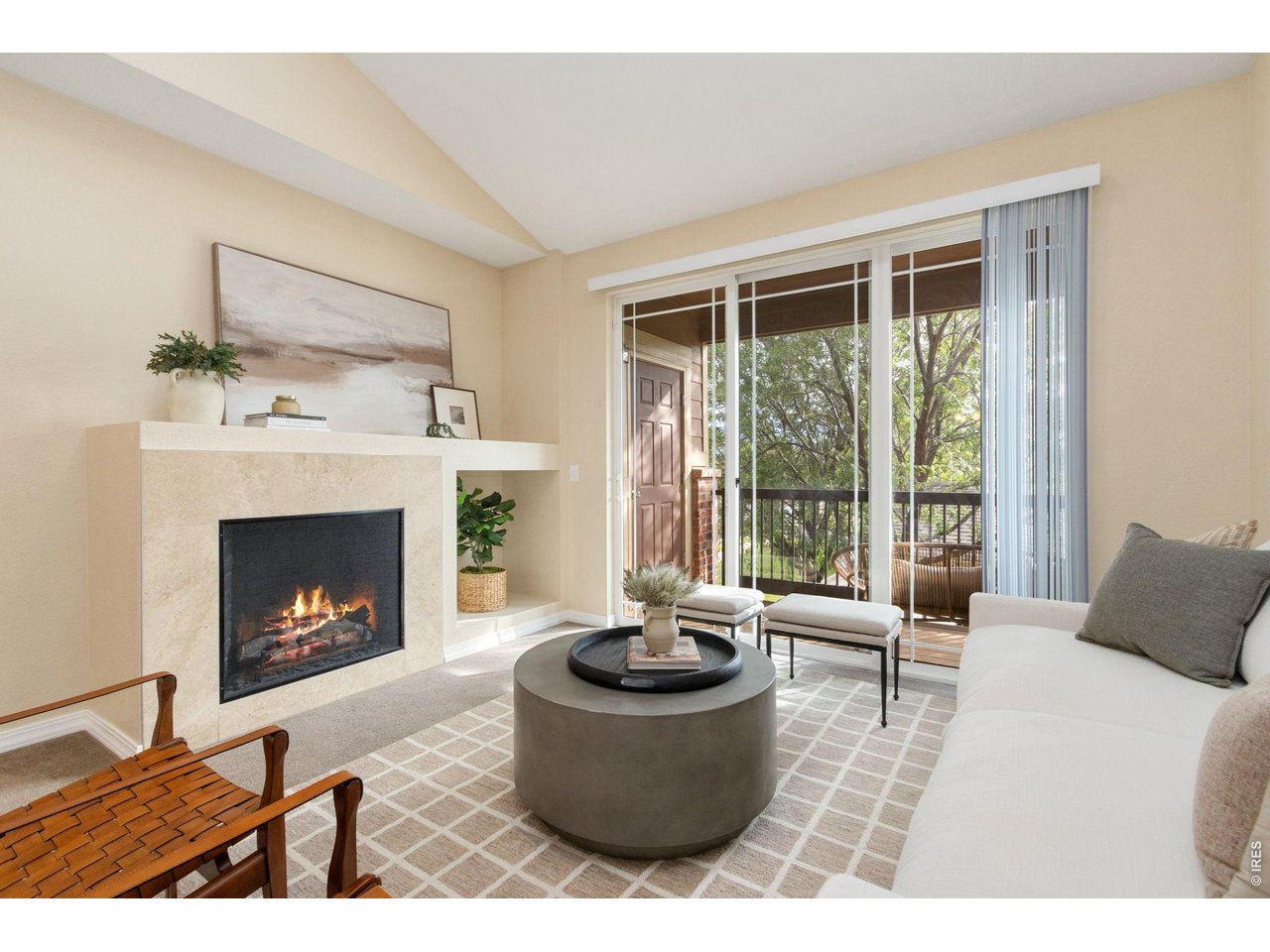 Property Photo 2 Living room with fireplace