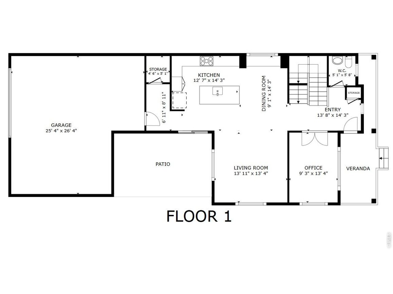Property Photo 19 Main Level Floor Plan