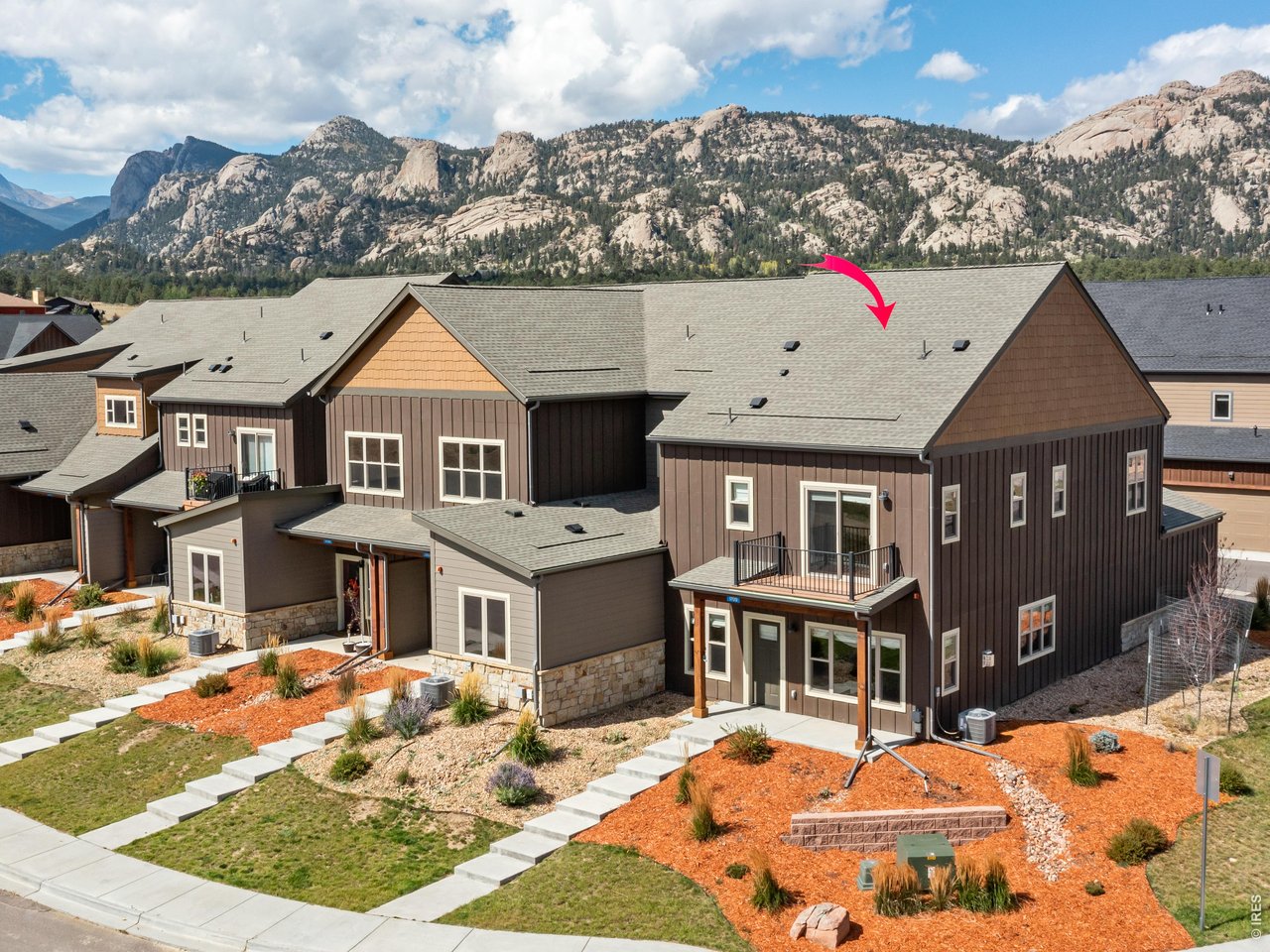 Property Photo 1 Built in 2024 newer construction meets elevated mountain living at 1709 Continental Peaks Circle in scenic Estes Park! There are three bedrooms and 2.5 luxury bathrooms.