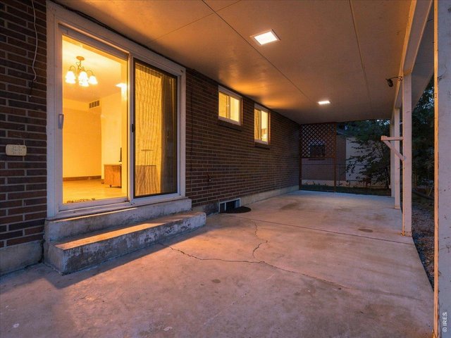 Property Photo 30 Note brick construction, oversized covered patio