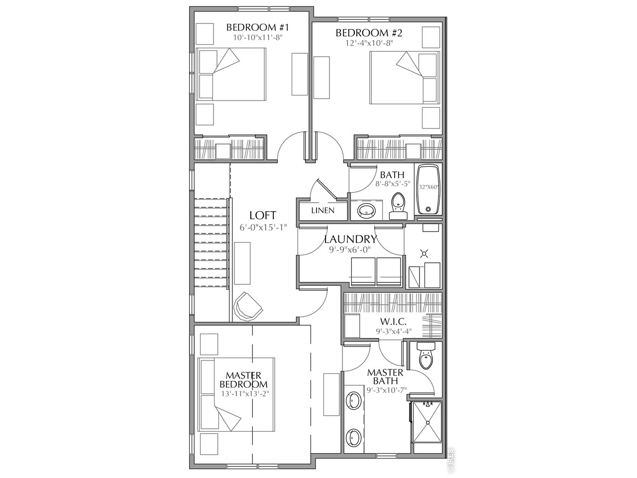 Property Photo 29 Floor plans - second floor