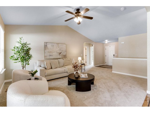 Property Photo 8 Simply beautiful Brand New Plush Carpet and 8 lb. pad!  Vaulted ceilings!