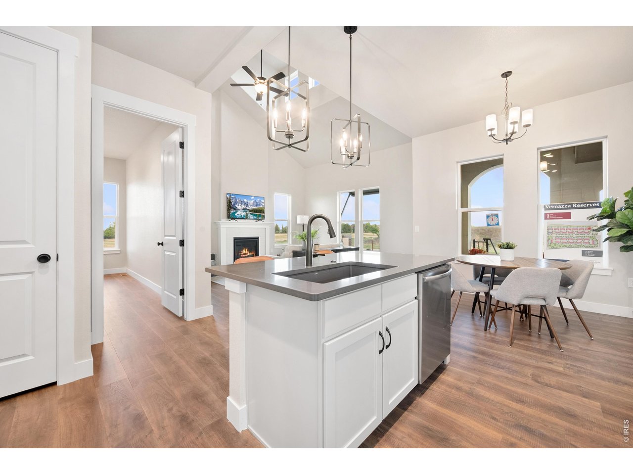 Property Photo 3 Beautiful kitchen with upgraded lighting package