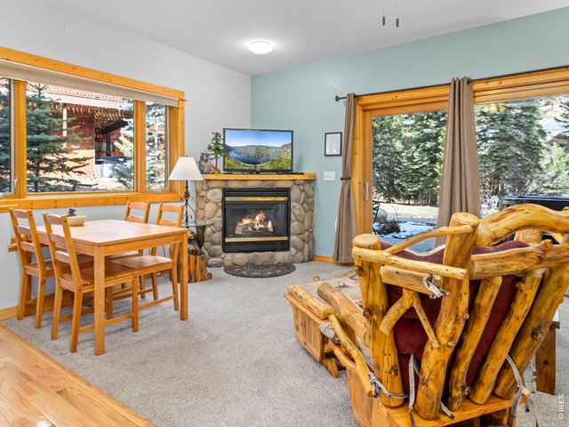 Property Photo 4 cozy and functional living space with gas fireplace