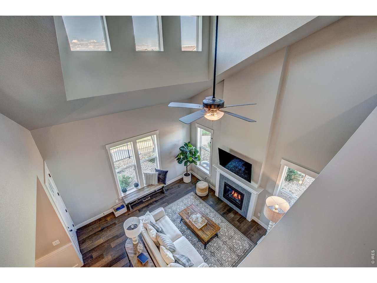 Property Photo 10 Upstairs loft view to living room