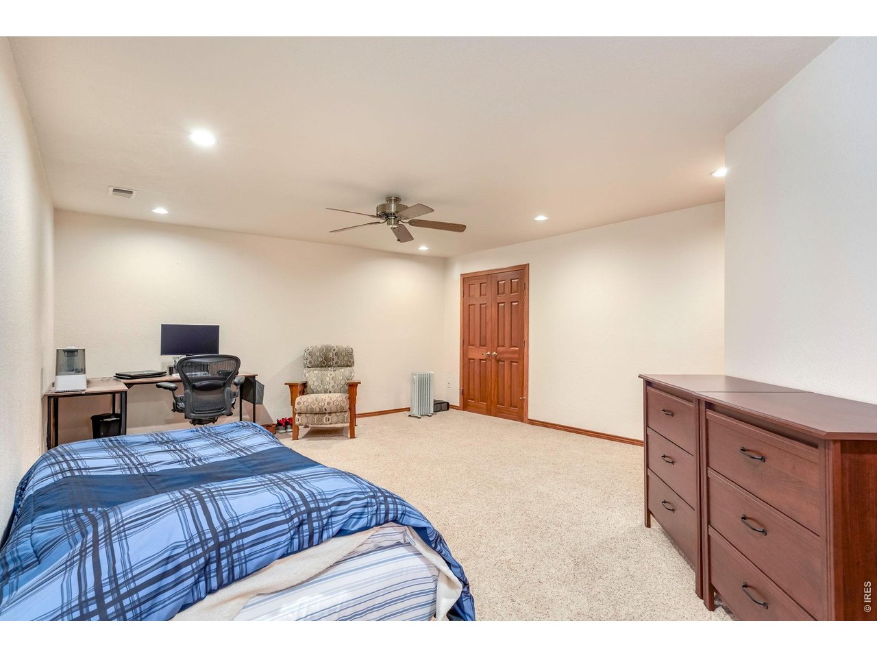 Property Photo 38 Basement bedroom is large, great option for kids room, multigenerational living or guest quarters