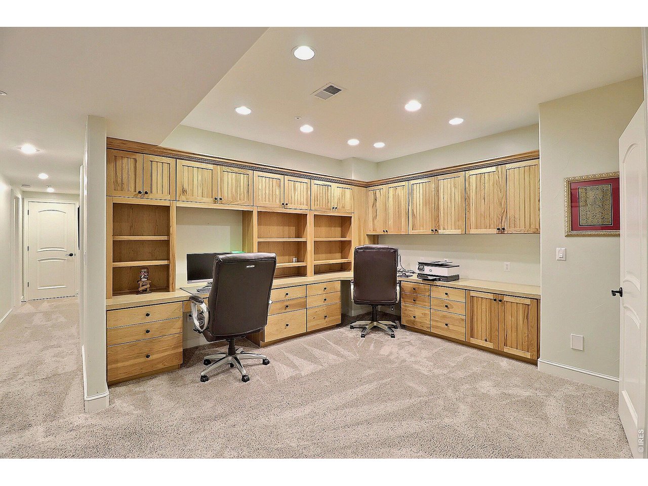 Property Photo 36 Awesome Office/Study Area with Built-Ins
