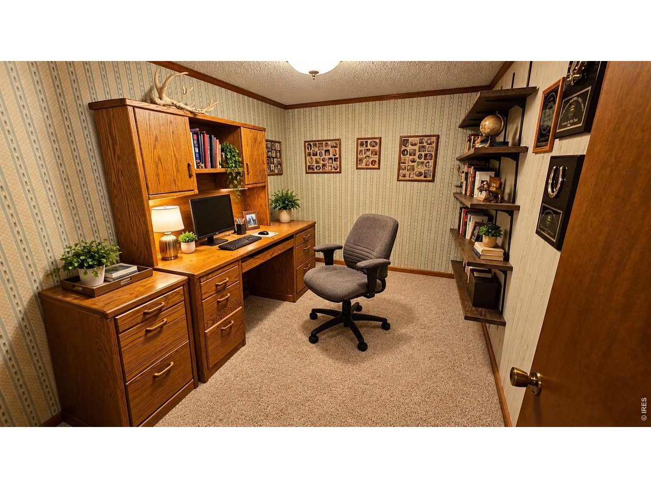 Property Photo 28 Basement office- personal property items removed using AI
