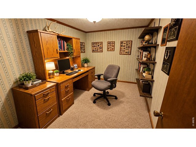 Property Photo 28 Basement office- personal property items removed using AI