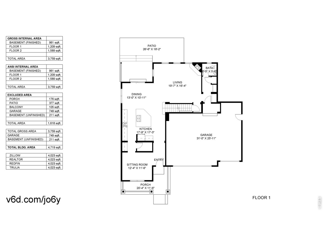 Property Photo 48 Floor plan - Main level