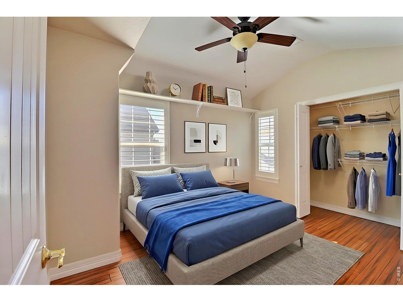 Property Photo 33 Upstairs Bedroom 4-Staged