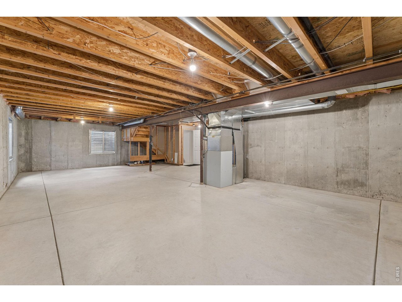 Property Photo 27 Unfinished Basement : Tons of STORAGE or Future Growth Finish