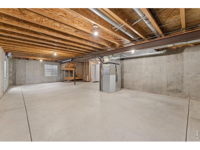 Property Photo 27 Unfinished Basement : Tons of STORAGE or Future Growth Finish