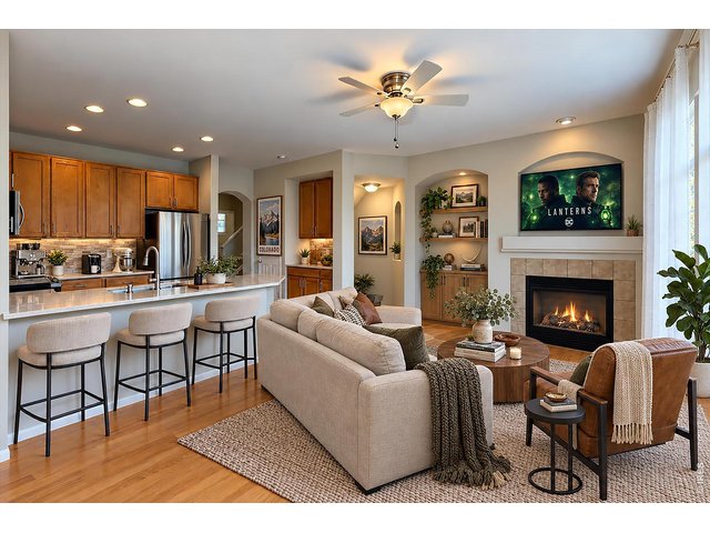 Property Photo 13 Family room - virtually staged