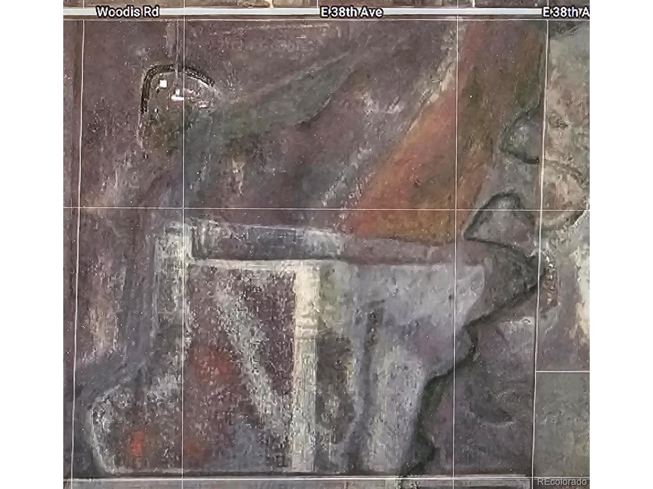 Arial of the 158 Acres with creek on rt