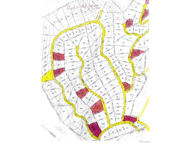 Property Photo 21 Leslie loop area map showing old home sites