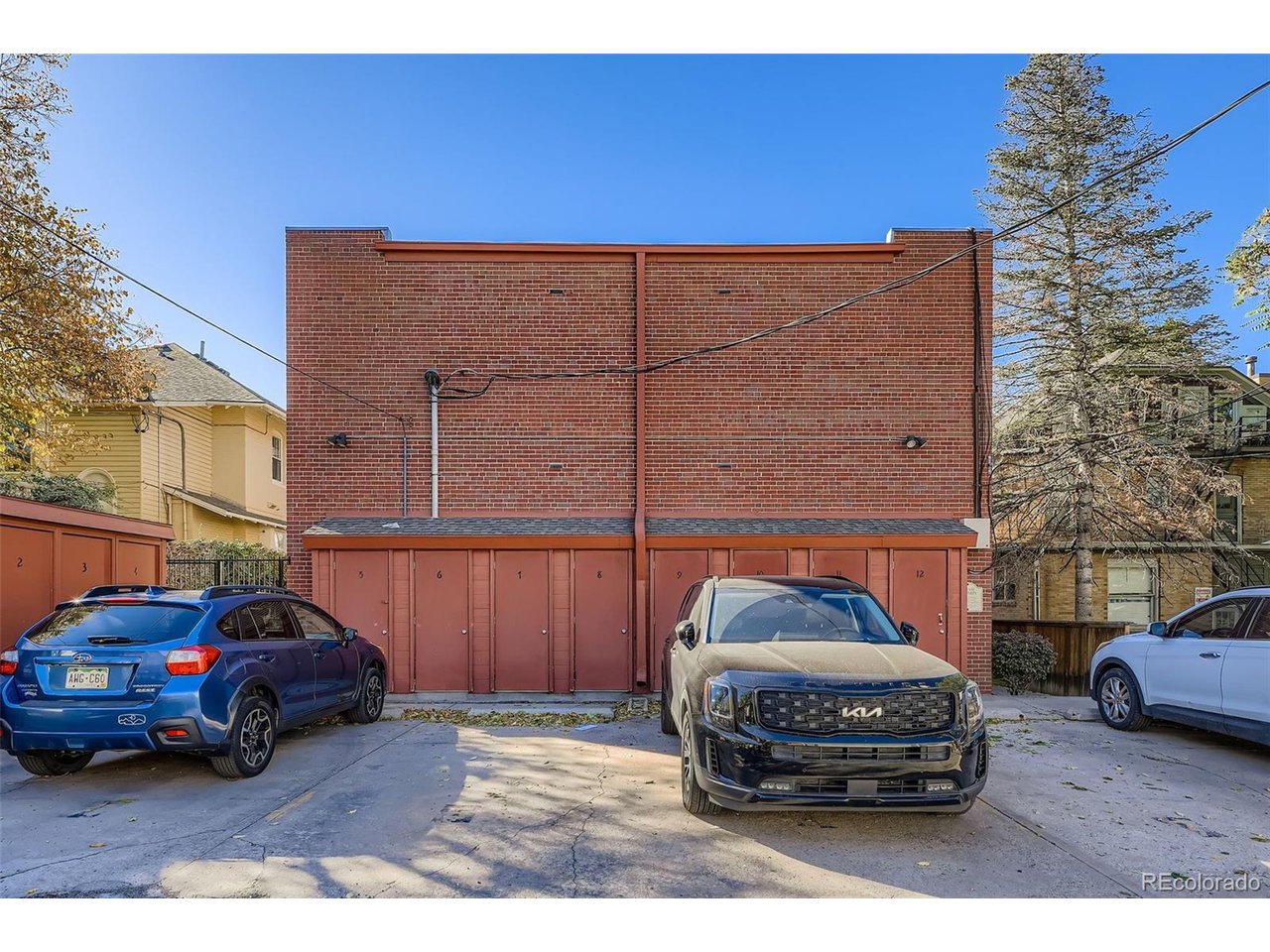Rear of building. Alley access