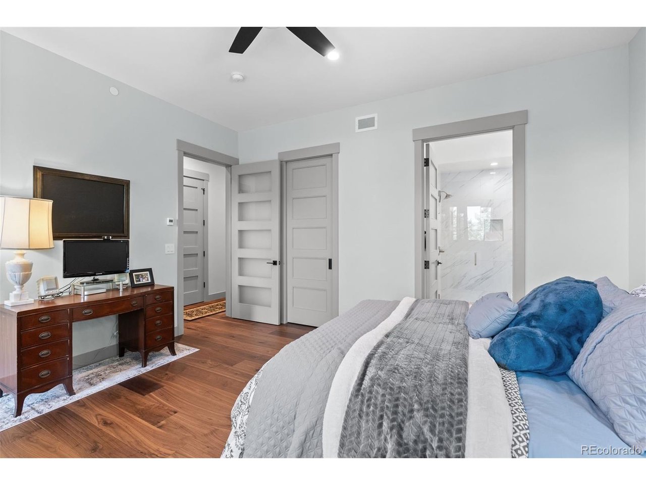 Additional bedrooms provide comfort, privacy, and mountain-modern style
