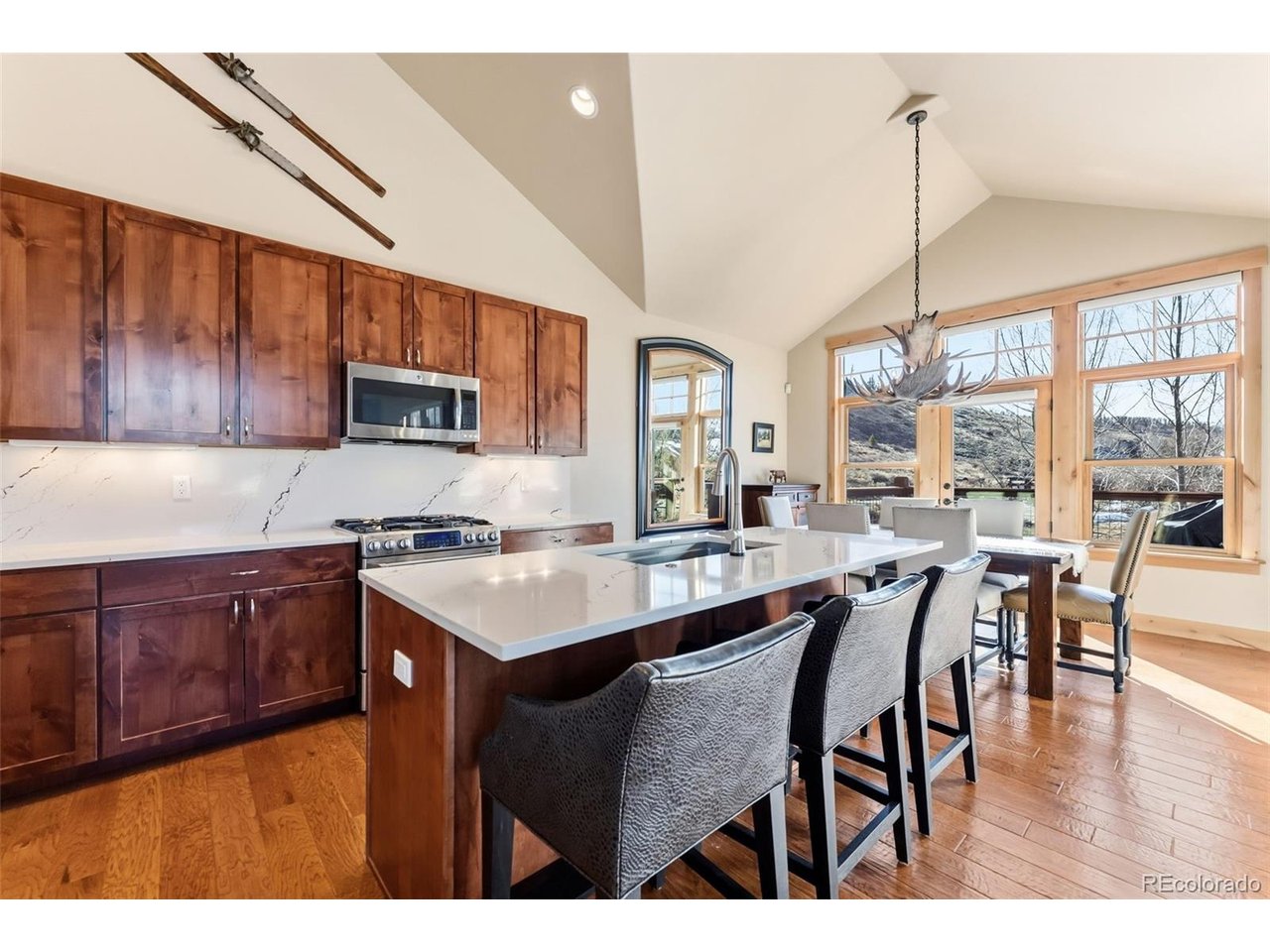 Recently updated kitchen.