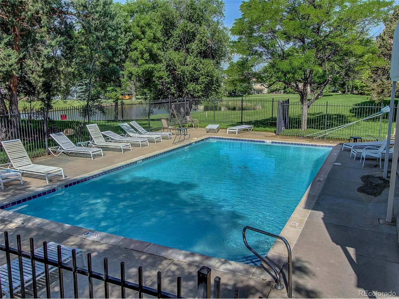 HRS seasonal pool and clubhouse.
