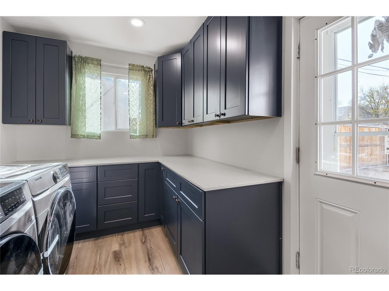Elevated Laundry Room
