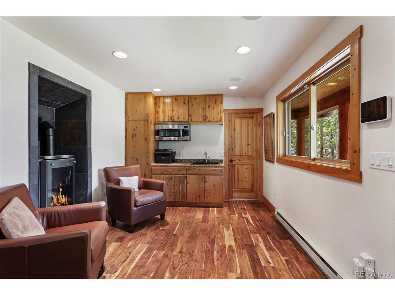 Warm Fireplace Keeps You Cozy