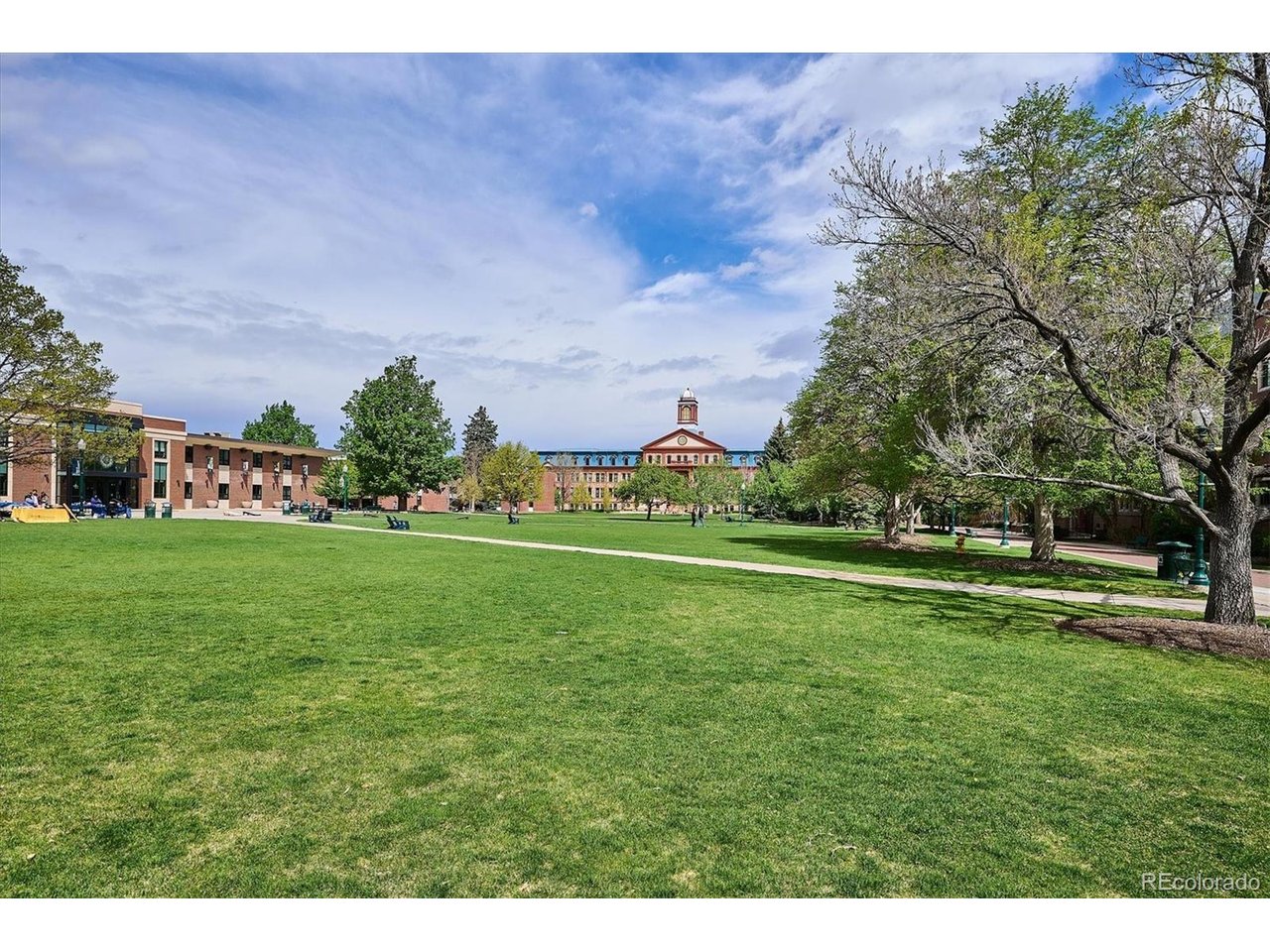 Regis University has wonderful walking paths througout.
