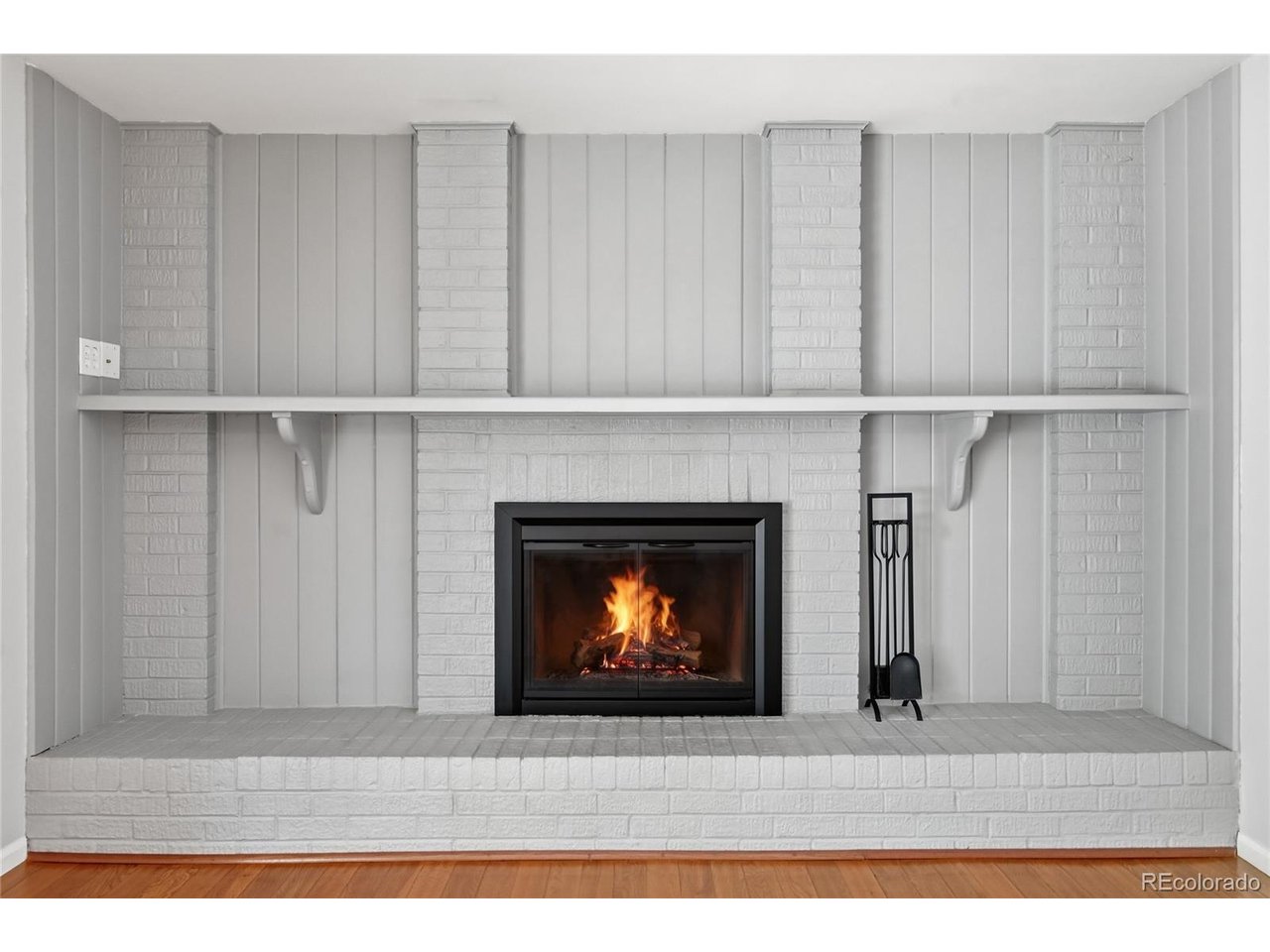 Wood Burning Fireplace
