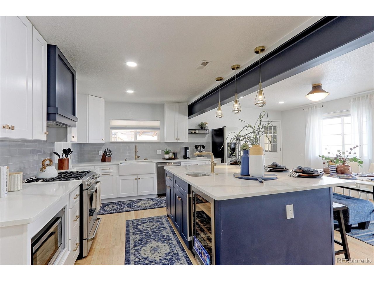 This 17x12 Gourmet style kitchen is incredible and has been expanded to make this room a chef's dream
