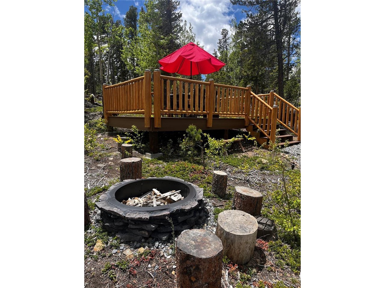 Enjoy evenings around the fire pit and the room to entertain